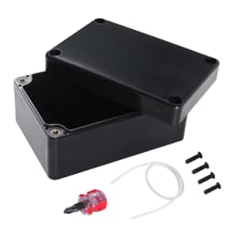 1/2PCS ABS Black Plastic Waterproof Electronic Project Box Small Enclosure Case for DIY Instrument Cover