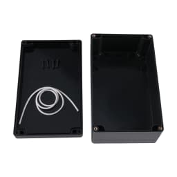 1/2PCS ABS Black Plastic Waterproof Electronic Project Box Small Enclosure Case for DIY Instrument Cover