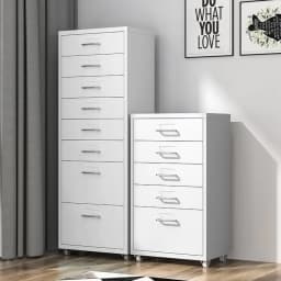 【Breeins】Vertical File Cabinet with Wheels Storage Shelf For Home Office