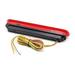 For Toyota Hilux Vigo 2005-2014 LED Car Rear High Level Tailgate Brake Light Sequential Stop Lamp Bar With Turn Signal Red Lens