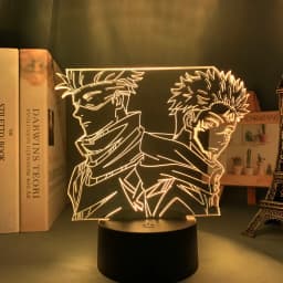 Anime Lamp Satoru Gojo Jujutsu Kaisen Led Night Light Yuji Itadori for Room Deco Birthday Gift Jujutsu Kaisen Lamp Yuji Itadori