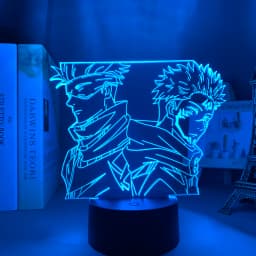 Anime Lamp Satoru Gojo Jujutsu Kaisen Led Night Light Yuji Itadori for Room Deco Birthday Gift Jujutsu Kaisen Lamp Yuji Itadori