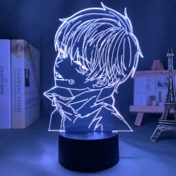 Anime Lamp Satoru Gojo Jujutsu Kaisen Led Night Light Yuji Itadori for Room Deco Birthday Gift Jujutsu Kaisen Lamp Yuji Itadori