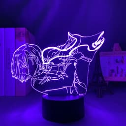 Anime Lamp Satoru Gojo Jujutsu Kaisen Led Night Light Yuji Itadori for Room Deco Birthday Gift Jujutsu Kaisen Lamp Yuji Itadori