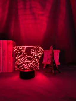 Anime Lamp Satoru Gojo Jujutsu Kaisen Led Night Light Yuji Itadori for Room Deco Birthday Gift Jujutsu Kaisen Lamp Yuji Itadori