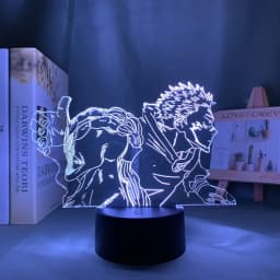 Anime Lamp Satoru Gojo Jujutsu Kaisen Led Night Light Yuji Itadori for Room Deco Birthday Gift Jujutsu Kaisen Lamp Yuji Itadori