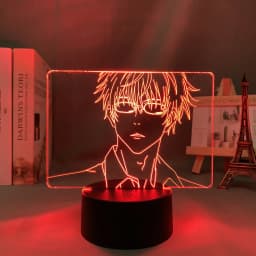 Anime Lamp Satoru Gojo Jujutsu Kaisen Led Night Light Yuji Itadori for Room Deco Birthday Gift Jujutsu Kaisen Lamp Yuji Itadori
