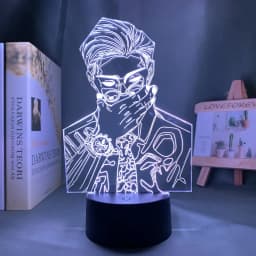 Anime Lamp Satoru Gojo Jujutsu Kaisen Led Night Light Yuji Itadori for Room Deco Birthday Gift Jujutsu Kaisen Lamp Yuji Itadori