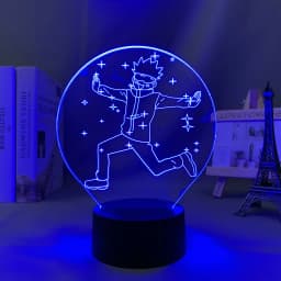 Anime Lamp Satoru Gojo Jujutsu Kaisen Led Night Light Yuji Itadori for Room Deco Birthday Gift Jujutsu Kaisen Lamp Yuji Itadori