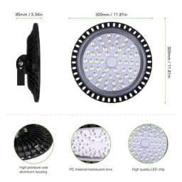 50W-500W LED Garage Light SMD2835 Outdoor Garden Lights IP67 floodlight Workshop Lamp Night werkstatt Lighting lampa warsztatowa