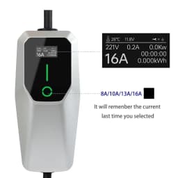 Type 2 Type 1 EV Charger 3.5KW 7KW 11KW 22kw 16A/32A EVSE Charging Cable Mode 2 for Electric Car Vehicle