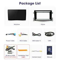 2 Din Android 12 Car Radio For Suzuki Grand Vitara 3 2005-2012 2013 2014 2015 Stereo Multimedia Video Player Navigaion Carplay