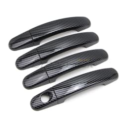 Car Exterior Door Handle Cover for Ford Focus MK3 2012-2018 / Kuga Escape 2013-2019 / Ranger MK2 2012-2017 Carbon Fiber Style