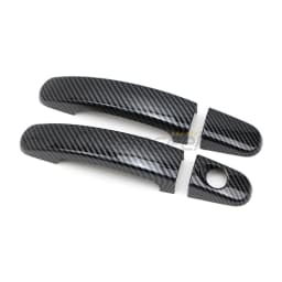 Car Exterior Door Handle Cover for Ford Focus MK3 2012-2018 / Kuga Escape 2013-2019 / Ranger MK2 2012-2017 Carbon Fiber Style