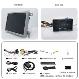 IPS Carplay 2Din Android 13 Car Radio For Dodge Challenger Charger Durango RAM 1500 2500 JEEP Grand Cherokee Stereo 4G LTE GPS