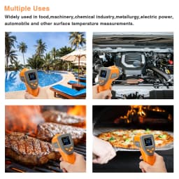 Inkbird Laser Infrared Thermometer INK-IFT01 Non-Contact Instant Read Digital Temperature for Industrial Detect Home Improvement