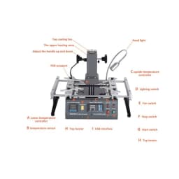 ACHI IR PRO SC IR6500 Infrared BGA Rework Station Motherboard Chip PCB Repair Welding Soldering Machine