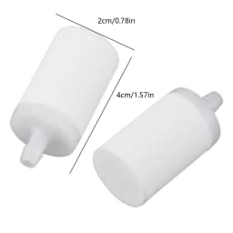 10Pcs Fuel Filter For Husqvarna Chainsaw 50 51 55 61 268 272 XP 345 350 351 353 High Quality White Solid Plastic Fuel Filters