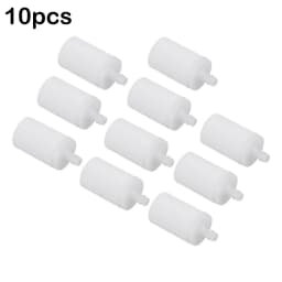 10Pcs Fuel Filter For Husqvarna Chainsaw 50 51 55 61 268 272 XP 345 350 351 353 High Quality White Solid Plastic Fuel Filters