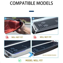 Tailgate Cover Trim Rear Gate Protector For Mitsubishi Triton L200 2019 2020 2021 2022 2023 Series 6 MR Auto Part Car Styling