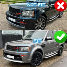 For Range Rover Sport L320 2010-2013 Front Grille Side Vents Autobiography Look