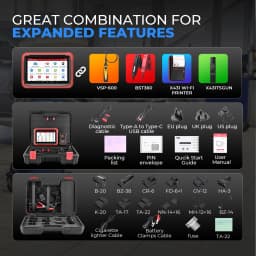 LAUNCH X431 PROS V5.0 Car Diagnostic Tools Automotive OBDII Scan Tool Auto Scanner OBD2 ECU Coding pk X431 V Plus
