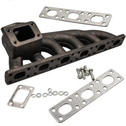 Cast Iron Turbo Turbocharge Manifold Exhaust for BMW E36 E46 323i 323is 325i 328i 330i E39 M50 M52 M52TUB20 6 Cylinder 92-99