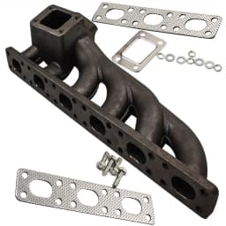Cast Iron Turbo Turbocharge Manifold Exhaust for BMW E36 E46 323i 323is 325i 328i 330i E39 M50 M52 M52TUB20 6 Cylinder 92-99