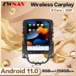 8+256G Tesa- Screen Android Multimedia Player For Opel Astra J 2009-2016 Car GPS Navigation Audio Radio Stereo Carplay Head Unit