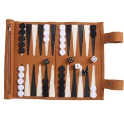 Backgammon Board Game Ourdoor Backgammon Sets For Adults Leather Board Games For Adults Board Games Logical Thinking Traditional