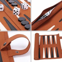 Backgammon Board Game Ourdoor Backgammon Sets For Adults Leather Board Games For Adults Board Games Logical Thinking Traditional