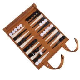 Backgammon Board Game Ourdoor Backgammon Sets For Adults Leather Board Games For Adults Board Games Logical Thinking Traditional