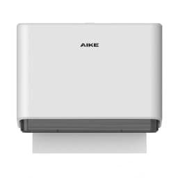 AIKE Professional Paper Towel Holder Wall Mount Punch Free Tissue Dispenser with Smart Lock Paper Box for Toilet Bedroom Kitchen