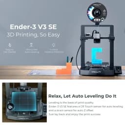 Creality 3D Ender-3 V3SE 250mm/s High-Speed Printing FDM Printers & Classics Ender-3 Series Auto Leveling 3D Printe Dual Z-axis
