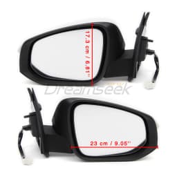 Left & Right Side Door Turn Signal Light Rearview Mirror For Toyota RAV4 XA40 2013 2014 2015 LED Side Mirror Indicator Lamp