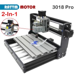 DE Stock 3018 PRO CNC Laser Engraver Wood CNC Router Machine GRBL ER11 Hobby DIY Engraving Machine for Wood PCB PVC Mini CNC