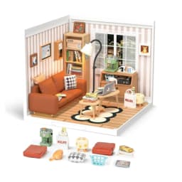 Rolife Super Store Series Plastic 3D Puzzle DIY Miniature dollhouse kit Building Block Sets for Gifts DW007