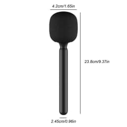 Wireless Microphone Handle Grip Stick Handheld Adapter Metal Bracket Handle For Moma/ For DJI Mic/Rode Go/Relacart