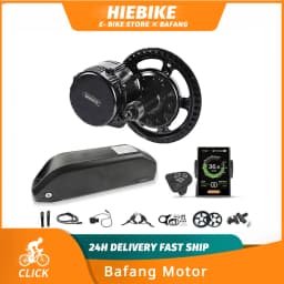 Bafang-Electric Bike Conversion Kit, 36V, 250W, BBS01B, BBS01, Mid Drive Motor, 36V, 13AH, 15.6AH, 19.2AH, Lithium Battery Kits