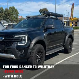 Fender Flares Wheel Arch For Ford Ranger Next Gen 2023 2024 2025 2026 Wildtrak with Parking Sensor Fender Flares Extend 6PCS SET
