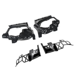 Rear Diffuser Lip For Mercedes Benz W177 A35 AMG Line Style 2018+ Back Bumper Spoiler Splitter With Exhaust Pipe Tips