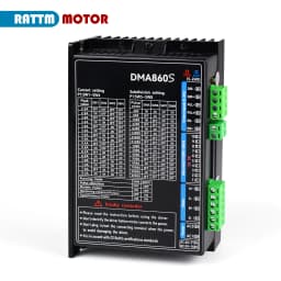 New DMA860S Stepper Motor Driver DC 18-160VDC / AC 18-110VAC, 2 Phase, for Nema34 86 Stepping Motor『EU Stock』