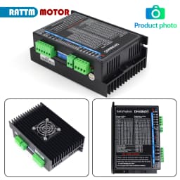New DMA860S Stepper Motor Driver DC 18-160VDC / AC 18-110VAC, 2 Phase, for Nema34 86 Stepping Motor『EU Stock』