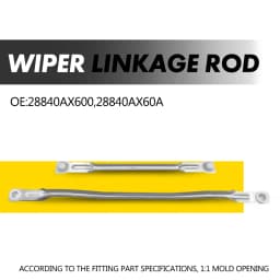 Windscreen Wiper Motor Linkage Repair Arms Rod Replacement Fits For Nissan Micra K12 C+C 2005 2006 2007 2008 2009 2010 Durable