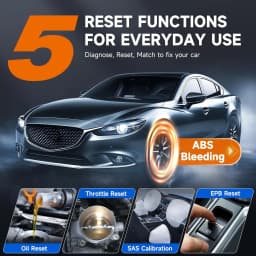 FOXWELL NT614 Elite OBD2 Scanner ABS SRS Transmission Engine Code Reader SAS EPB Oil Light 5 Reset OBD2 Car Diagnostic Scan Tool