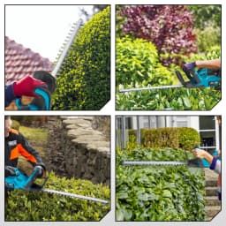 YOFIDRA 2000W Electric Hedge Trimmer Lawn Mower Cordless Household Garden Shrub Weeding Pruning Tools For Makita Battery Pin