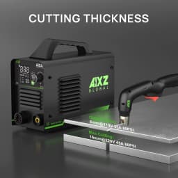 AIXZ AIC45II Plasma Cutter Non-Touch Pilot ARC 45Amps DC Air Plasma Cutting Machine 220V Digital Plasma Cutter Clean Cut 16mm