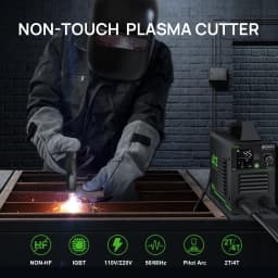 AIXZ AIC45II Plasma Cutter Non-Touch Pilot ARC 45Amps DC Air Plasma Cutting Machine 220V Digital Plasma Cutter Clean Cut 16mm