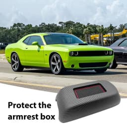 Armrest Box Protector For Car Car Center Console Cover Adhesive With Storage Tray Enhance Car Interior Decor Precise Fit Armrest