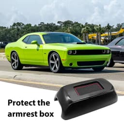 Armrest Box Protector For Car Car Center Console Cover Adhesive With Storage Tray Enhance Car Interior Decor Precise Fit Armrest